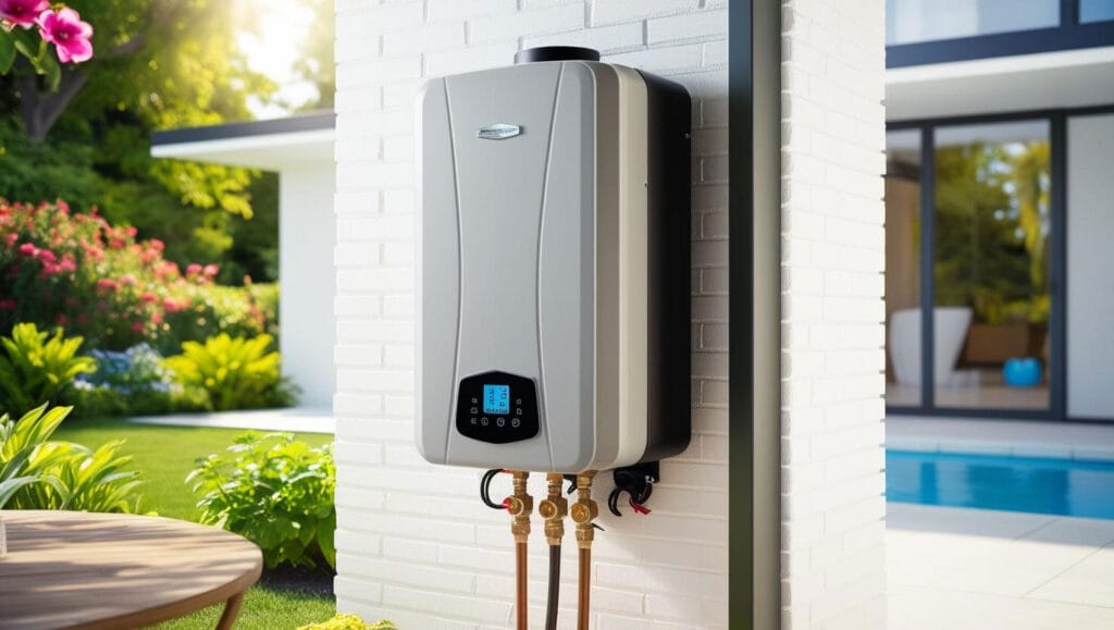 Instant water heater electric outdoor