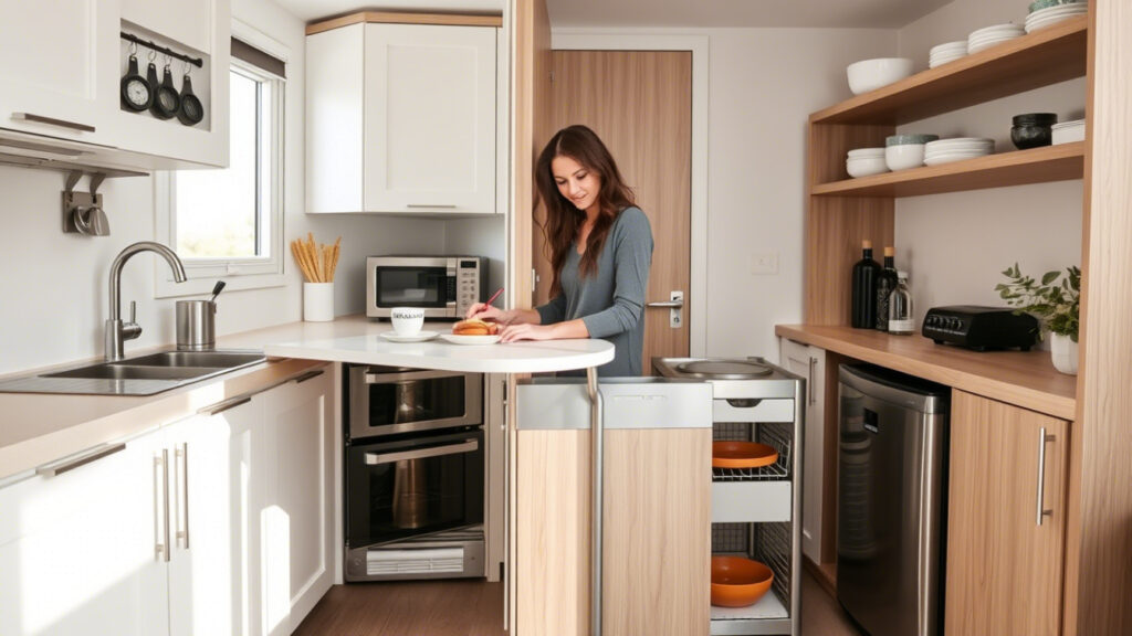 Small kitchen Cabinet